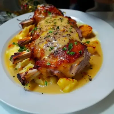 Cuisse de Dinde à la Dijonnaise Savoureuse