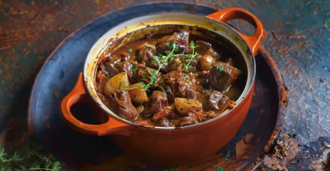 Daube de bœuf traditionnelle