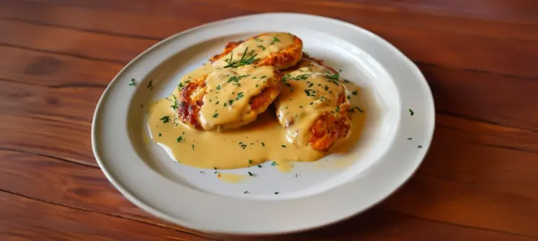 Escalopes de Poulet à la Sauce Moutarde