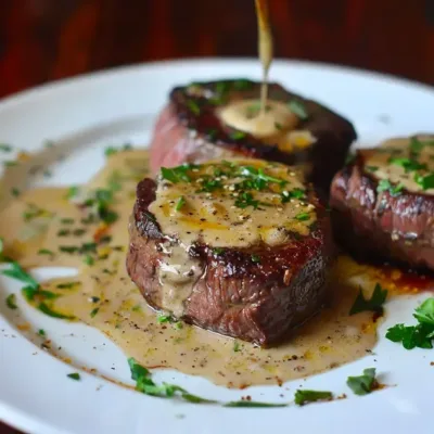 Filet Mignon à la Crème et à la Moutarde