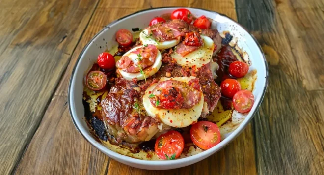 Filet Mignon à l&rsquo;Orloff au Salami Hongrois et Mozzarella