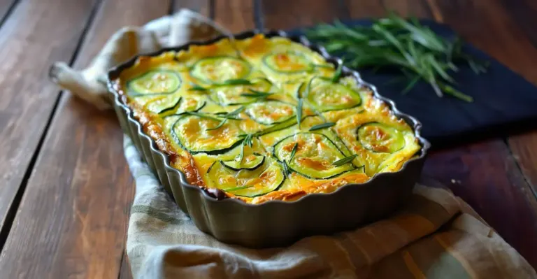 Flan de Courgettes