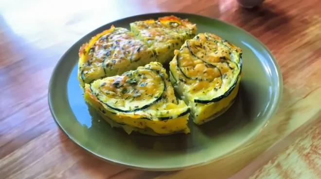 Flan de Courgettes