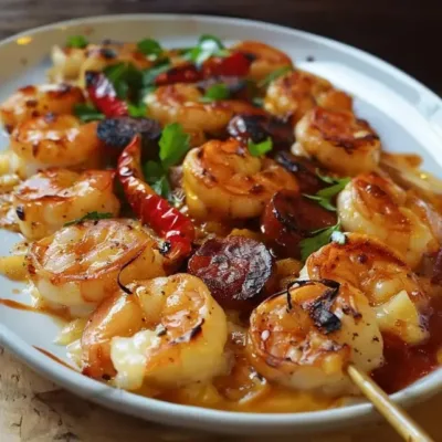 Gambas au Chorizo : Recette Méditerranéenne Savoureuse