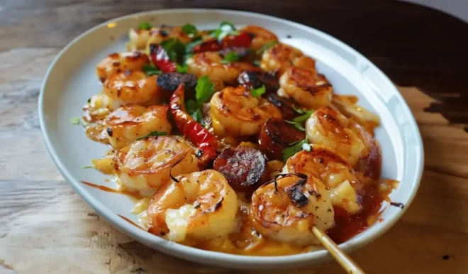 Gambas au Chorizo