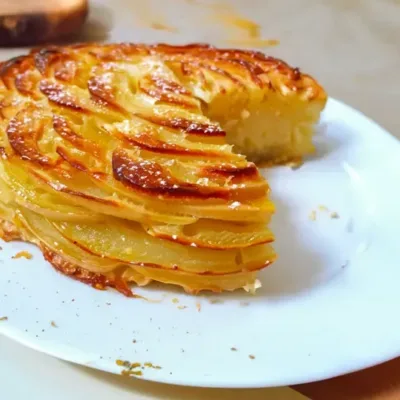 Gâteau Invisible aux Pommes Ultra Facile