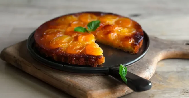 Gâteau Renversé à l’Abricot