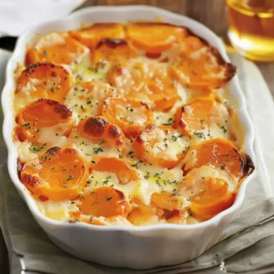 Gratin de Carottes Léger et Savoureux