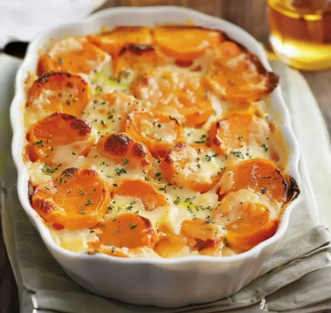 Gratin de Carottes Léger