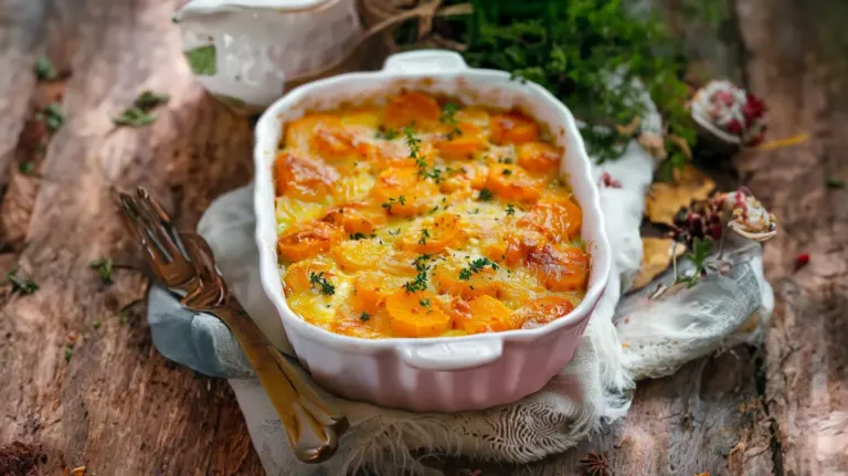 Gratin de Carottes Léger