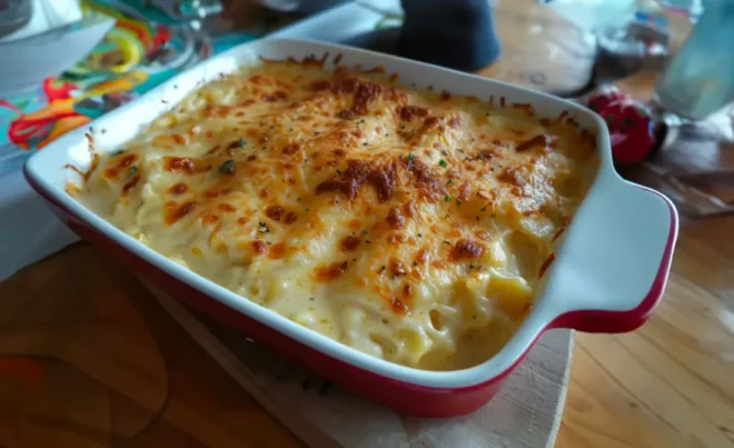 Gratin de Pâtes à la Béchamel