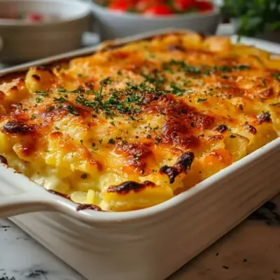 Gratin de Pommes de Terre au Chorizo et Béchamel