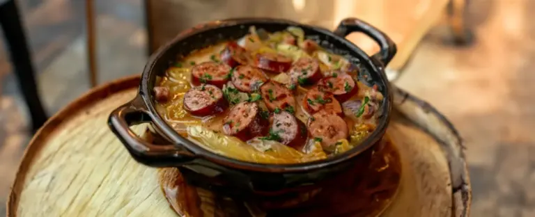 Gratin d’Endives aux Saucisses Fumées