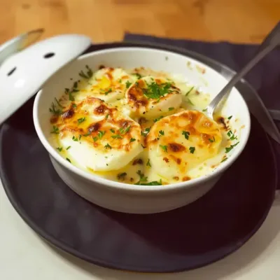 Oeufs à la Béchamel : Recette Classique Française