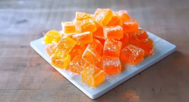 Pâte de Fruit à l&rsquo;Orange et au Citron