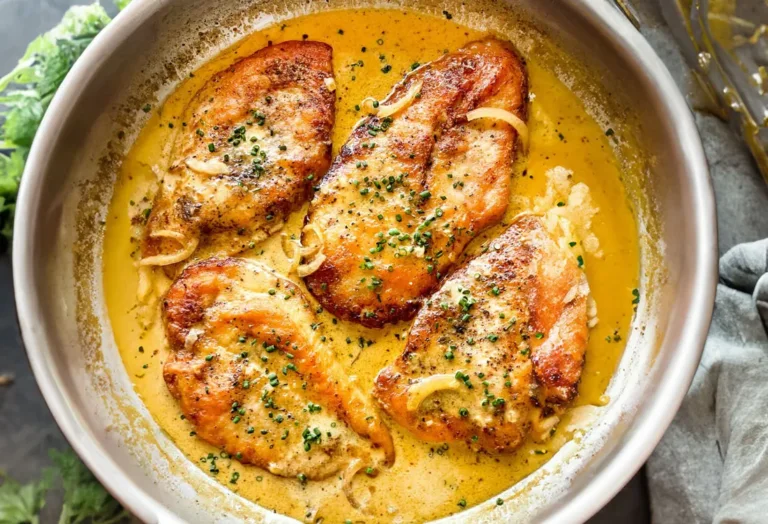 Poulet à la Crème et à l&rsquo;Ail : Un Délice Crémeux