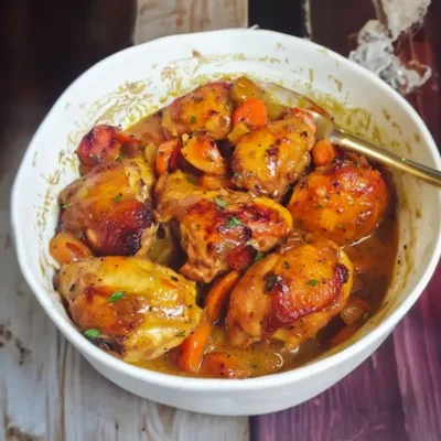 Poulet au Chorizo et au Cidre : Recette Savoureuse