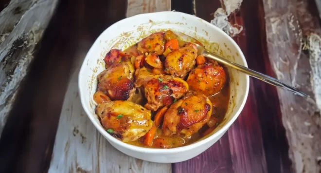 Poulet au Chorizo et au Cidre