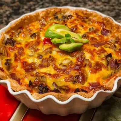 Quiche Mexicaine Délicieuse et Savoureuse