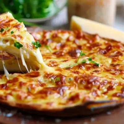 Quiche sans Pâte au Fromage Savoureuse