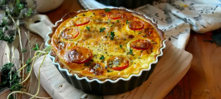 Quiche sans Pâte Économique