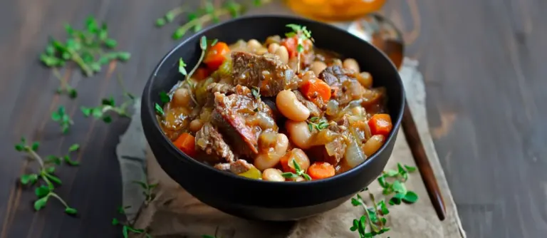Ragoût d’Agneau aux Haricots