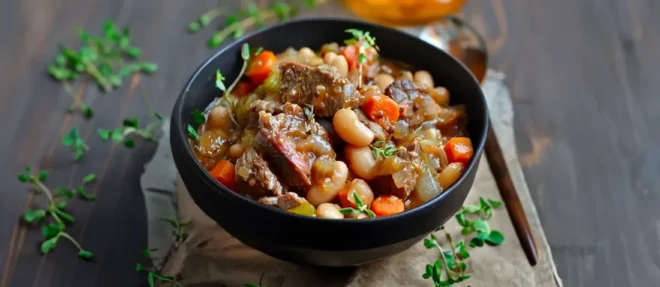 Ragoût d&rsquo;Agneau aux Haricots