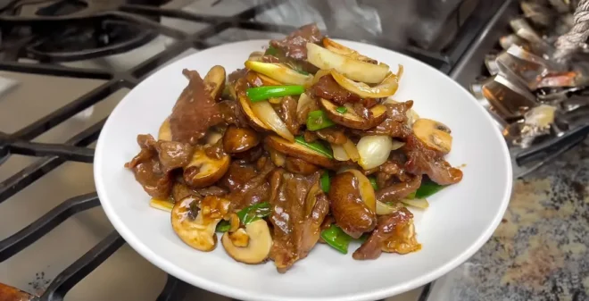 Recette de Sauté de Bœuf et Champignons