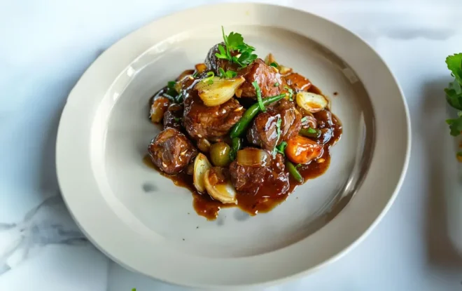 Sauté de Bœuf et de Légumes, Comme au Restaurant