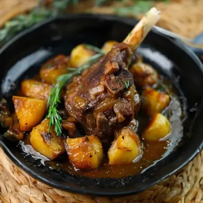 Souris d'Agneau Fondante : Recette Savoureuse
