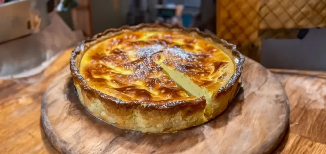 Tarte Alsacienne au Fromage Blanc