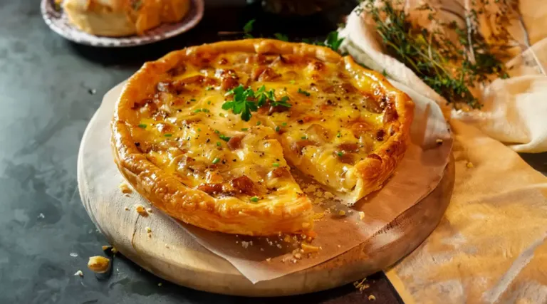 Tarte au Fromage à la Viande Hachée