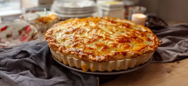 Tarte au Fromage Blanc Citronnéeç