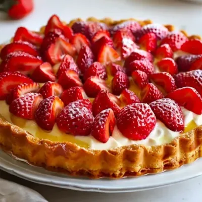 Tarte aux Fraises : Dessert d'Été Délicieux