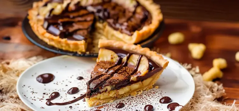 Tarte Chocolat – Poires Très Faciles