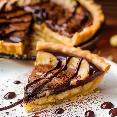 Tarte Chocolat-Poires Très Faciles