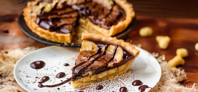 Tarte Chocolat – Poires Très Faciles