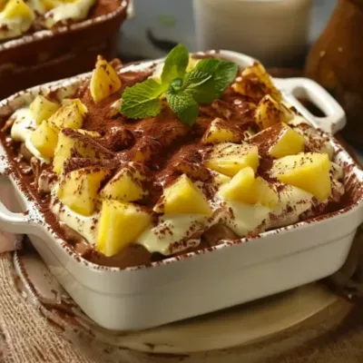 Tiramisu Ananas et Rhum : Une Délicieuse Variation