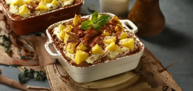 Tiramisu Ananas et Rhum