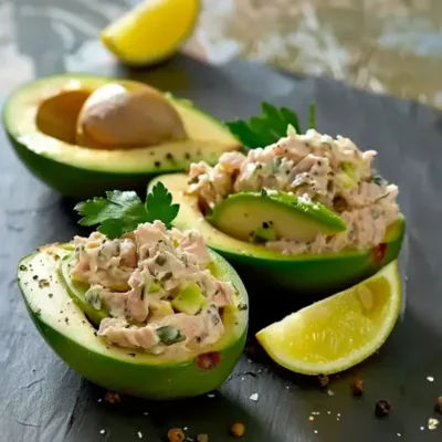 Avocats Farcis aux Rillettes de Thon
