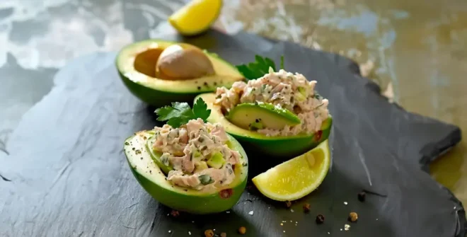 Avocats Farcis aux Rillettes de Thon