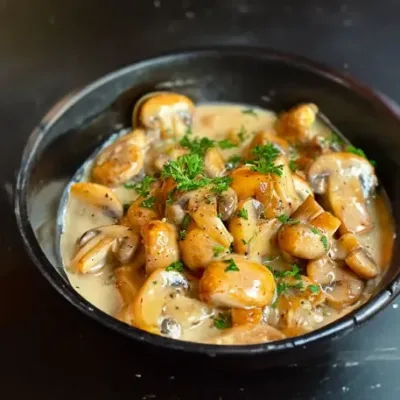 Blanquette de Saint-Jacques aux Champignons