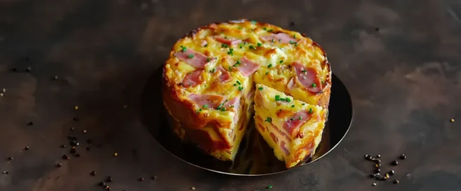Cake au Jambon et au Gruyère Râpé