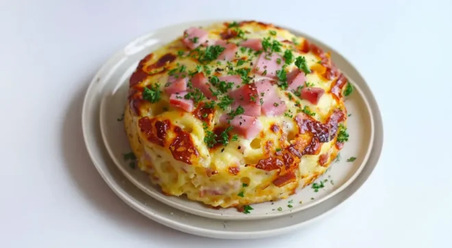 Cake au Jambon et au Gruyère Râpé