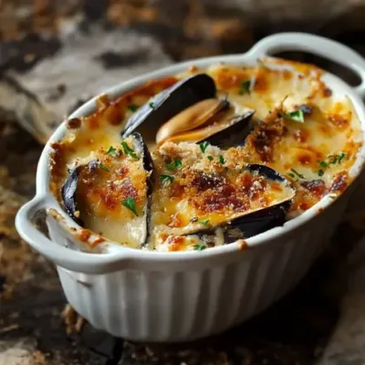 Cassolettes de Moules Gratinées Savoureuses