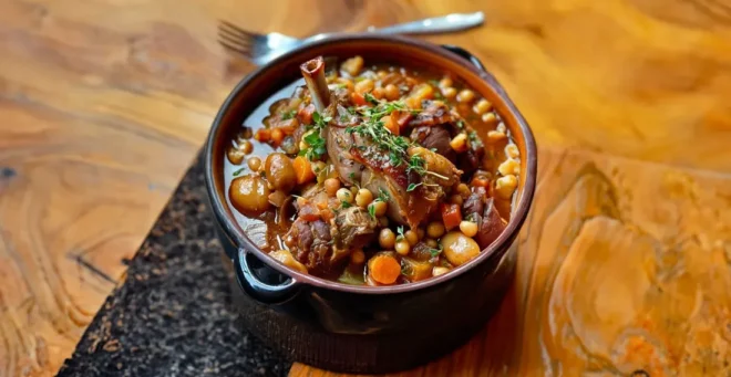 Cassoulet de Souris d’Agneau