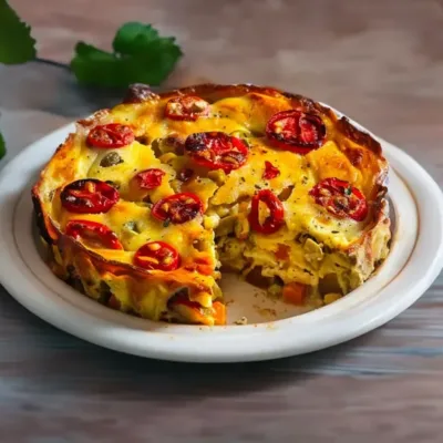 Clafoutis aux Légumes Savoureux et Coloré