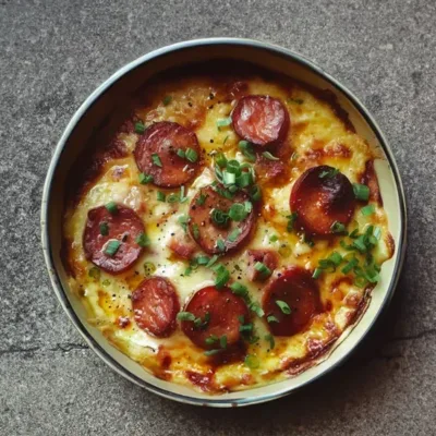 Délice Crémeux au Chorizo : Apéritif Gourmand