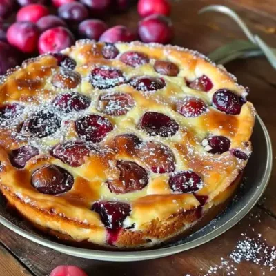 Clafoutis aux Cerises : Un Délice Français