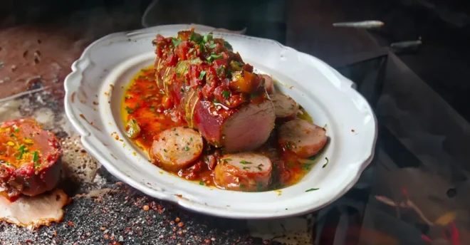 Filet Mignon Catalan au Chorizo